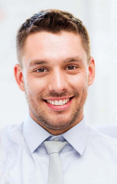 attractive businessman in office showign thumbs up 2025 10 01 10 01 03 utc